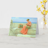 甘い音， 1918 カード (黄色い花)