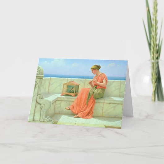 甘い音， 1918 カード (正面)