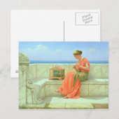 甘い音， 1918 ポストカード (正面/裏面)