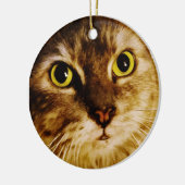 甘い顔子猫 セラミックオーナメント (左)
