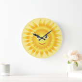 甘い顔・オブ・ザ・サン ラージ壁時計 (ホーム)