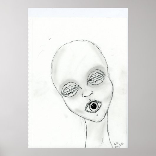 甘い顔 ポスター (正面)