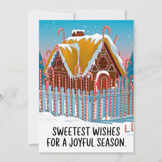 甘い願い – クリスマスカード (正面)
