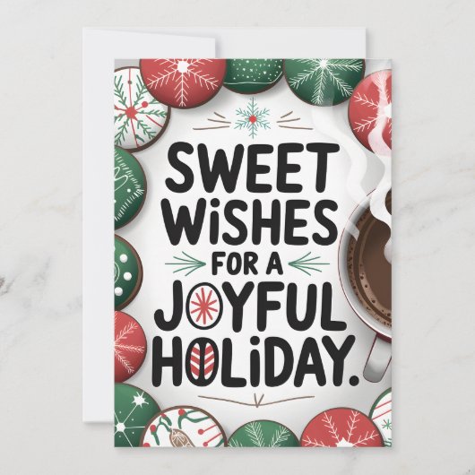 甘い願い – クリスマスカード (正面)