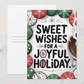 甘い願い – クリスマスカード (正面/裏面)