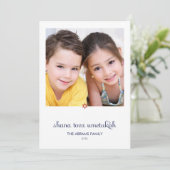 甘い願い ロシュ・ハシャナー フォト カード (スタンド正面)