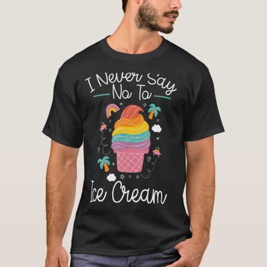 甘い食べ物4 Tシャツ (正面)