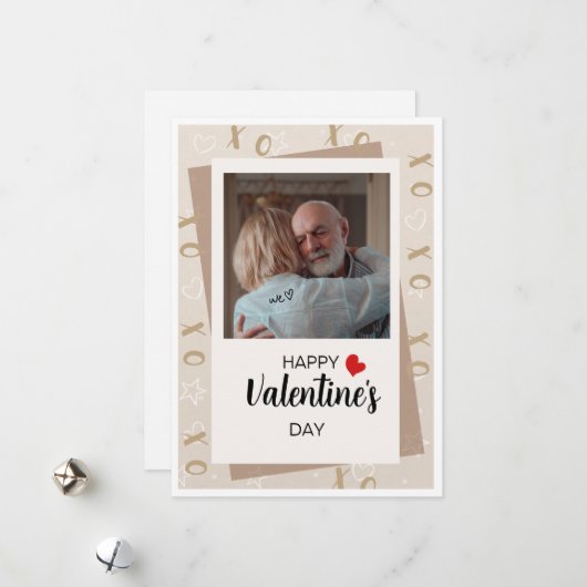 甘い香りで満たされたバレンタインデー シーズンカード (正面/裏面インサイチュ)