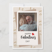 甘い香りで満たされたバレンタインデー シーズンカード (正面)