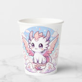 甘い魔法のドラゴンベビーシャワー 紙コップ (正面)