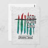 甘い鶏の骨はがき – モダン抽象芸術 ポストカード (正面/裏面)