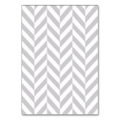 甘い黄色と灰色の象の赤ちゃんシャワービンゴ テーブルナンバー (裏面)