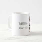 甘い黒い子犬 コーヒーマグカップ (正面左)