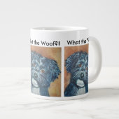 甘い黒のハバナ ジャンボコーヒーマグカップ (正面右)