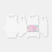 甘い1女の子の誕生日のお願いボックス、おやつりボックス。 フェイバーボックス (折り畳みなし)