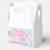 甘い1女の子の誕生日のお願いボックス、おやつりボックス。 フェイバーボックス (オープン)