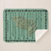 甘い1時間の祈りの言葉 シェルパブランケット (正面(横))