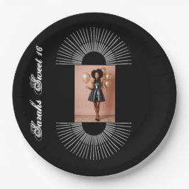 甘い16の誕生日パーティー ペーパープレート