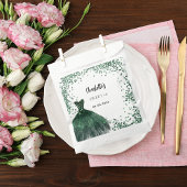 甘い16エメラルドグリーンドレスありがとう フェイバーバッグ