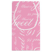 甘い16カスタム色 スモールペーパーバッグ (裏面)