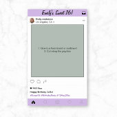 甘い16キンセアニェラパーティープロップフォトブースフレーム ポスター