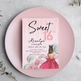 甘い16グラムバラ金ゴールドホワイトバルーン 招待状