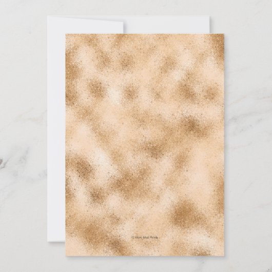 甘い16ナイトザスターズパーティの招待状 招待状 (裏面)