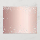 甘い16バラシルバードレスの予算は、日付を保存 チラシ (裏面)