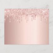 甘い16バラ金ゴールドグリッター予算日付を保存 チラシ (裏面)