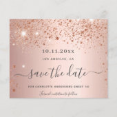 甘い16バラ金ゴールドグリッター保存日付 (正面)