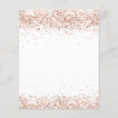 甘い16バラ金ゴールドホワイトバジェット招待 チラシ (裏面)