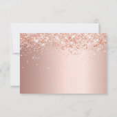 甘い16バラ金ゴールド赤面写真紙吹雪 セーブザデート (裏面)