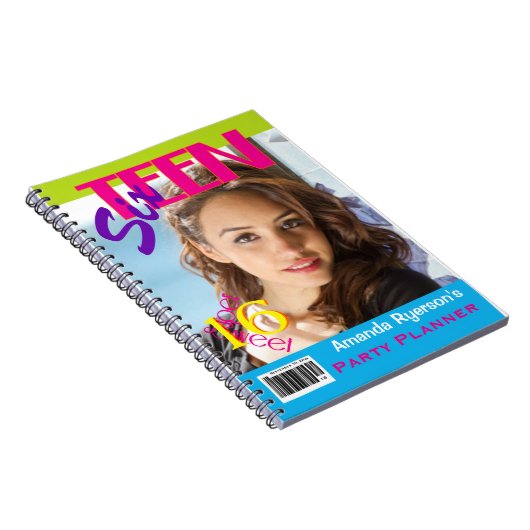 甘い16パーティープランナーノートブック(写真付き) ノートブック (右側)