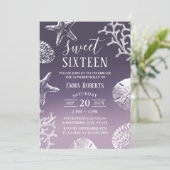 甘い16パープルグラデーションビーチヒトガザメ 招待状 (スタンド正面)