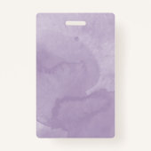 甘い16パープルフローラドレス16 VIP誕生日 バッジ (裏面)