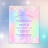 甘い16ピンクパープルグリッター予算 チラシ