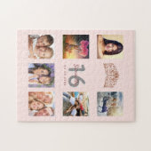 甘い16フォトバラ金ゴールド赤面ピンクティアラ ジグソーパズル (横)