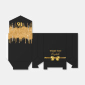 甘い16ブラックグリッタードリッ感謝していプ フェイバーボックス (折り畳みなし)