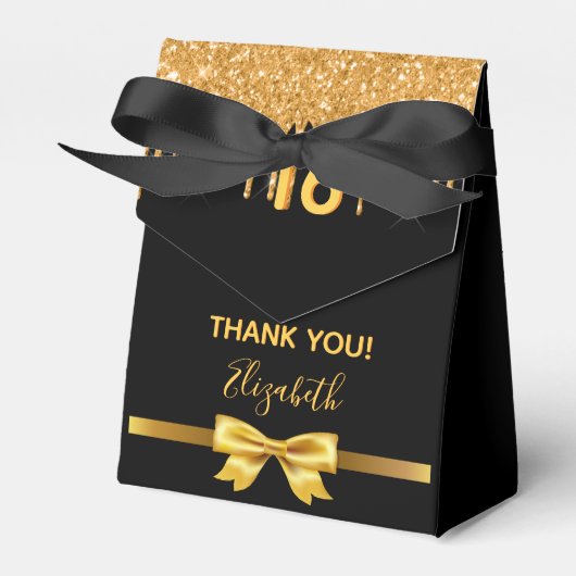 甘い16ブラックグリッタードリッ感謝していプ フェイバーボックス (正面サイド)