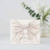 甘い16ベージュ弓の水色日付を保存 (スタンド正面)