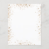 甘い16ユーカリの緑の予算招待 チラシ (裏面)