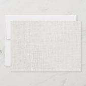 甘い16ラベ素朴ンダーフローラホワイトランタン 招待状 (裏面)