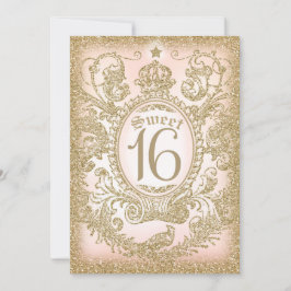 甘い16ワンスオンザタイムプリンセス招待状 招待状