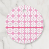 甘い16寿司パーティー花菱七宝紋花菱七宝 フェイバータグ (裏面)