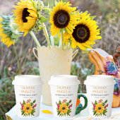 甘い16歳16歳の誕生日パーティーひまわり国 紙コップ