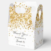 甘い16白金ゴールドグリッタードレ感謝していスユー フェイバーボックス (オープン)