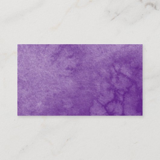 甘い16紫色のフローラ蝶RSVPエンクロージャ 名刺 (裏面)