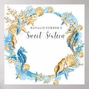 甘い16署名メッセージボード ポスター