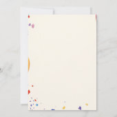 甘い16誕生日パーティーIバルーン 招待状 (裏面)