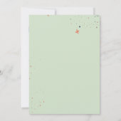 甘い16誕生日パーティーI風船と車 招待状 (裏面)